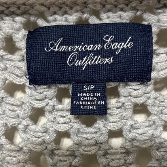 American Eagle Ombre Open Knit Sweater, Size Small - Picture 3 of 3